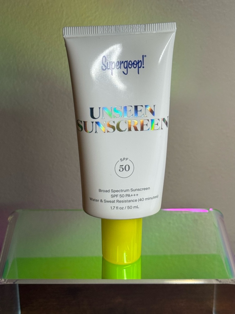 Supergoop! Unseen Sunscreen SPF 50 Invisible Sun Protection 1.7oz